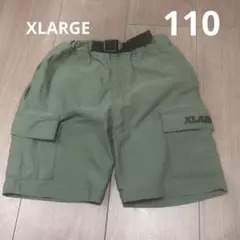 XLARGE オリーブグリーン カーゴショーツ110