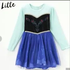 新品タグ付き✨　アナ雪　リトシー　アナ　ワンピース　ドレス 110