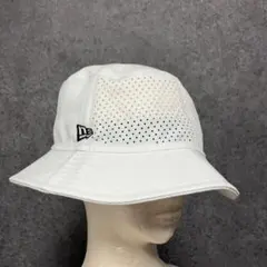 2024年　New Era ゴルフ　美品　ホワイト バケットハット　M