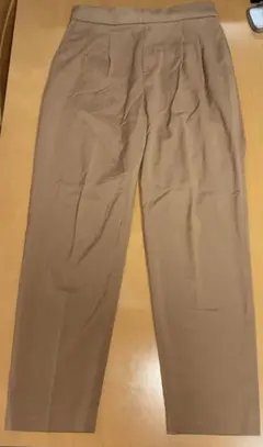 GLOBAL WORK ベージュ M ウツクシルエットDRYテーパードパンツ