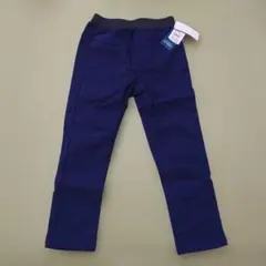 ELFINDOL CLASSIC 裏起毛長ズボン 120cm ネイビー　西松屋