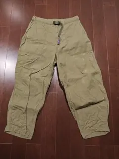 ノースフェイスパープルレーベル　リップストップワイドクロップドパンツ　カーキのサムネイル