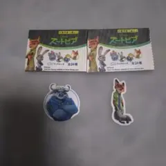 ズートピア貼ってはがせる ワッペン