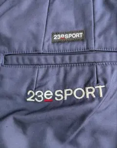 23구 SPORT 여성 골프 팬츠 네이비 두꺼운・안감 첨부 감색