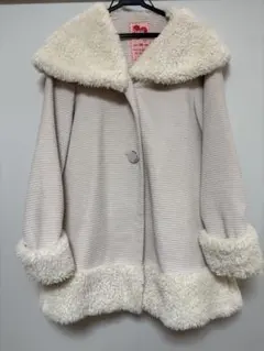 Repipi Armario フリースコート Mサイズ ホワイト