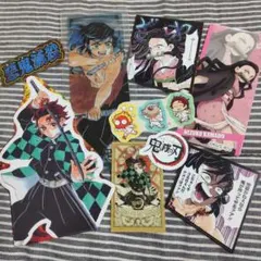 竈門炭治郎 禰豆子 伊之助★原作画シール クリアしおり 鬼滅の刃 付録 特典