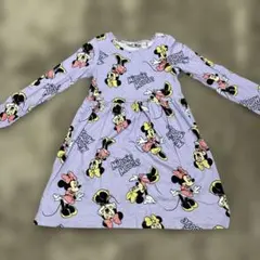 H&M ミニーマウス 長袖ワンピース 122/128