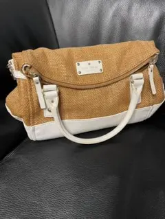 ケイトスペード ストロー 2WAY ショルダーバッグ kate spade
