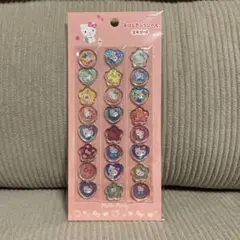 新品　正規品　サンリオ　おはじきふうシール　ハローキティ　おはじきシール