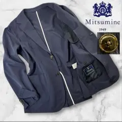 極美品 Mitsumine シアサッカー 2Bテーラードジャケット サイズLのサムネイル