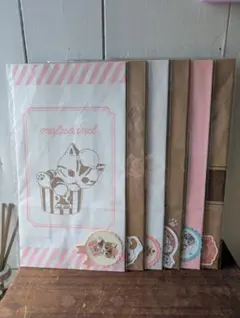 モフサンド mofusand 　ステッカー付きギフトバッグ　6枚セット　ねこ