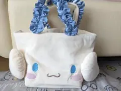 メゾンドフルール シナモン フリルハンドルトートバッグ