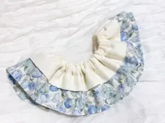 フリルスタイ（seven berryスケア生地➕ダブルガーゼ）3181