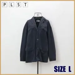 GR0231 PLST プラステ コットンギャバサファリジャケット/L