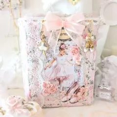専用になります♡アンティークキルト＆刺繍フレームハンドメイド·͜