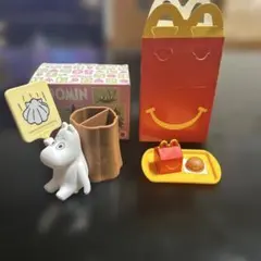ハッピーセット　ムーミンはぶらしホルダー　ミニチュアマクドナルド　2個セット