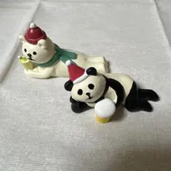 コンコンブル　シロクマさんとパンダさん