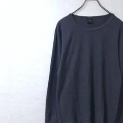 MONO MART ワッフル編み クルーネック 長袖 カットソーのサムネイル