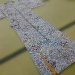 別誂トールサイズ付下正絹袷金彩加工創作品 - メルカリ