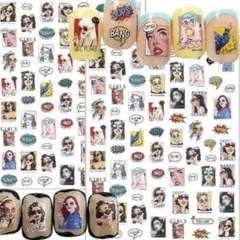 ポップアート ネイルシール