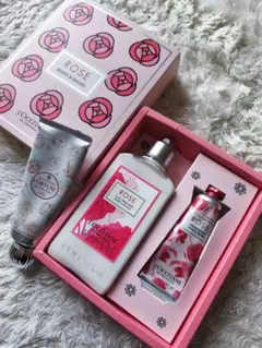 L'OCCITANE ローズ ボディミルク & ハンドクリーム セット