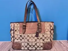 Coach ロゴプリント トートバッグ　コーチ