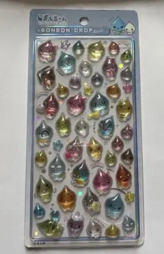 【正規品】ボンボンドロップシール しずくちゃん もりのなかまたち