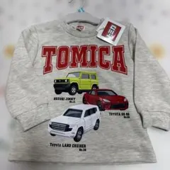TOMICA トミカ　車イラスト トレーナー 95サイズ