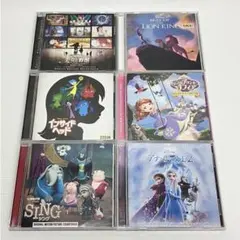 「「ディズニー」サウンドトラック【CD】６枚セット」レンタルアップ