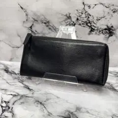 (美品)大人気、マーガレットハウエル、長財布、ラウンドジップ、L字ジップ、シボ革のサムネイル