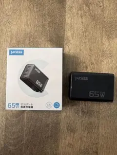 JACESS 65W GaN 急速充電器 3ポート