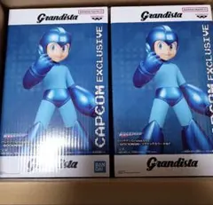 ロックマン ROCKMAN カプコン メタリック grandista2個セット
