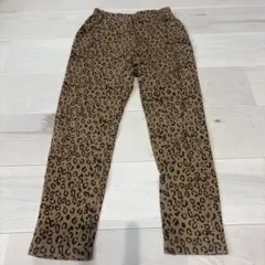 レオパード柄 ロングパンツ ウエストゴムのサムネイル