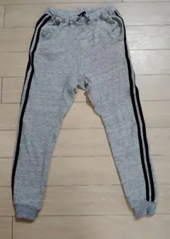 サイドラインロングパンツ グレー 140cm F.o.KID'S