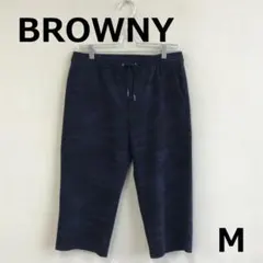 値下　A0626A05【BROWNY】カモフラージュ柄スウェット生地ハーフパンツのサムネイル