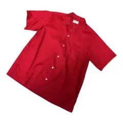 良品 80s USA製 Hilton ヒルトン 半袖シャツ Lのサムネイル