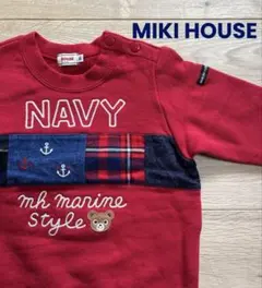 ☆美品☆MIKI HOUSE　トレーナー90サイズ