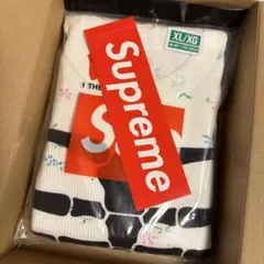 【 Supreme 】×【 Hanes 】 Bones Thermal Crew