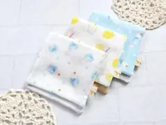 【ハーフハンカチ】クリームソーダなど３枚セット⑦のサムネイル