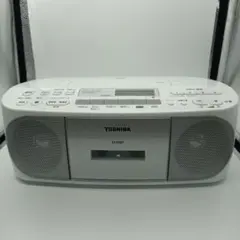 [S873] TOSHIBA TY-CDS7 シルバー 東芝 CDラジオカセットレコーダー TY-CDS7（S） シルバー 1台 - アスクル
