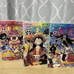 ONE PIECE 99、100、101巻 初版 帯付つながるカバーセット - メルカリ