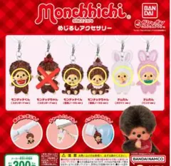 モンチッチ　めじるしアクセサリー　ガチャ　5種セット
