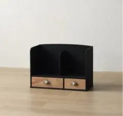 L*u様 アンティーク 木製 古い本立て 昭和レトロ 無垢材 ブラック