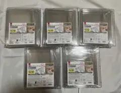 入手困難✨【ダイソー】透明コレクションケース 組み立てタイプ　5個セット