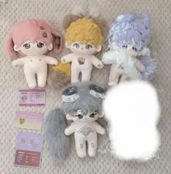 無属性 10cm ぬいぐるみ ハンドメイド 棉花娃娃 自作ぬいぐるみ - メルカリ