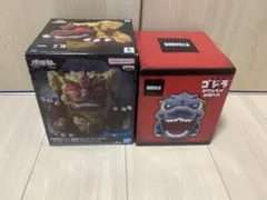 ゴジラ キングシーサー デフォルメ小物入れ 2種セットのサムネイル