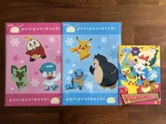 ポケモン ロッテ punipunimochi クリアファイル