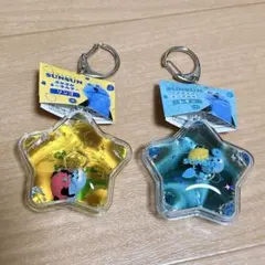 限定パペットスンスン　ぷかぷかキーホルダー　リンゴ　　レモン