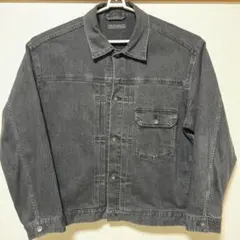 UNIQLO ファーストタイプダークグレー デニムジャケット 希少XXL！