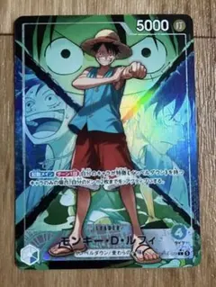 ルフィ　リーダーパラレル　決戦の刻 ONE PIECE 決戦の刻 ルフィリーダー パラレル - メルカリ